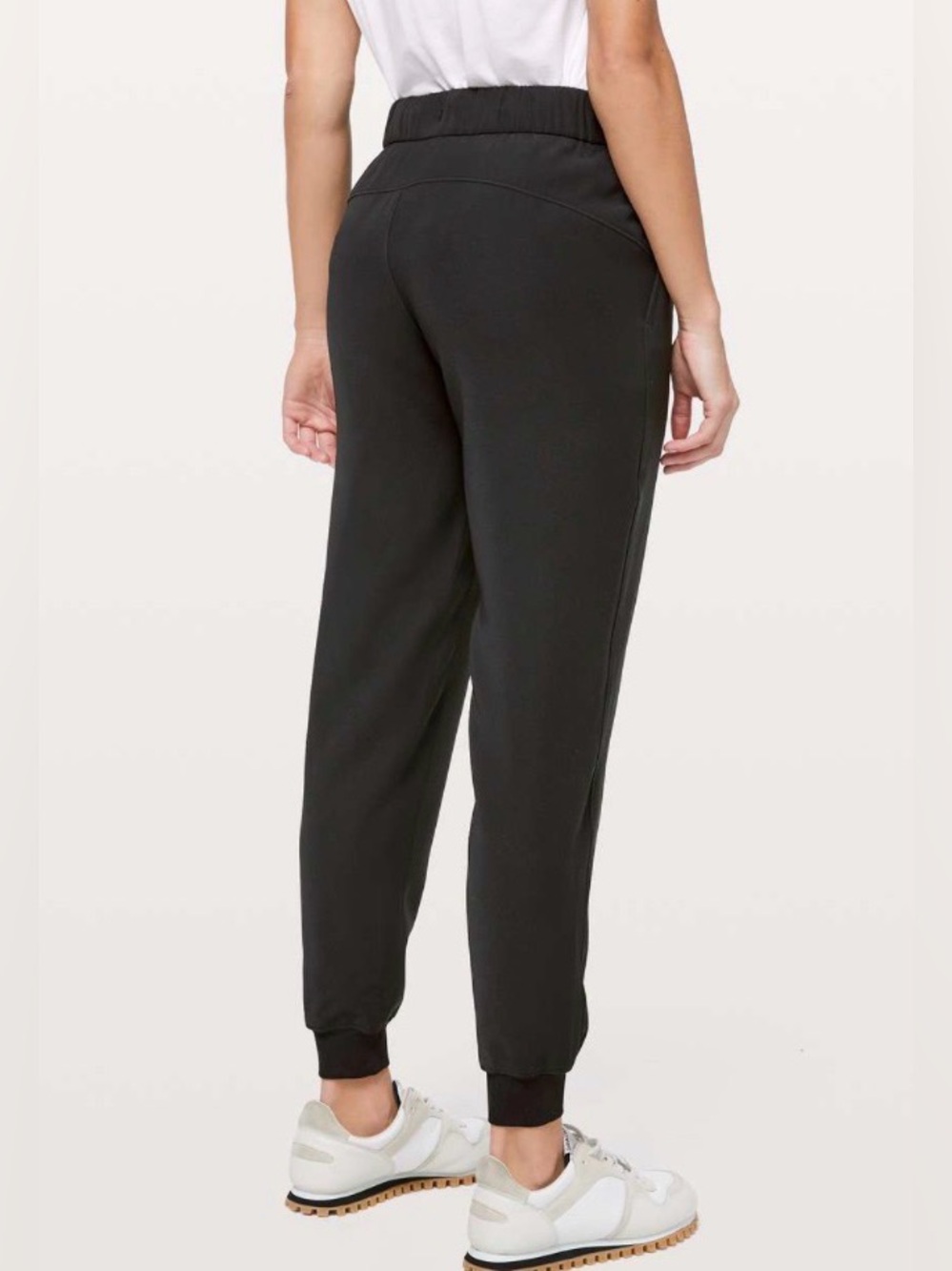 Lululemon On The Fly Black Jogger Pants